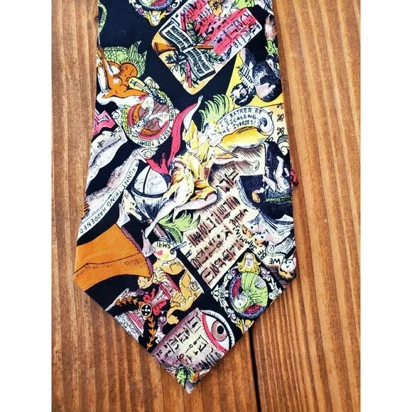 Nicole Miller Silk Vintage Tie - Picture 2 of 5